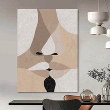 Load image into Gallery viewer, Abstract Face Collage Canvas Painting, Great for Art - Filled Bedroom & Contemporary Gallery LargeART1157