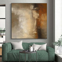 Load image into Gallery viewer, Muted Toned Abstract Layers Acrylic Art - Suited for Minimalist Bedroom & Calming Waiting Room LargeART0599