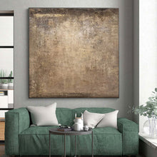 Load image into Gallery viewer, Textured Brown Field Acrylic Art - Perfect for Rustic - chic Café & Earthy - toned Spa LargeART0647
