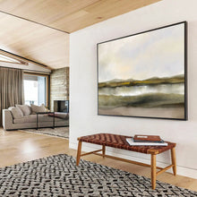 Load image into Gallery viewer, Soft - Toned Landscape Abstract Painting On Canvas DKH361