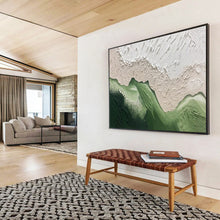 Load image into Gallery viewer, Abstract Hills “Textured Terrain” Painting on Canvas, Minimalist Landscape Art DKH874