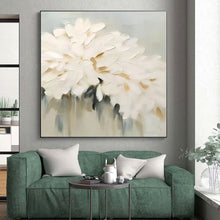 Load image into Gallery viewer, White Flower Bouquet Acrylic Art - For Bedroom & Feminine - Themed Room Decoration LargeART0543