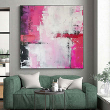 Load image into Gallery viewer, Pink - Purple Abstract Acrylic Art for Bedroom & Girls' Lounge LargeART0814