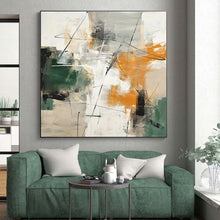 Load image into Gallery viewer, Colorful Abstract Chaos Art for Bohemian Living Room & Artistic Café LargeART0841