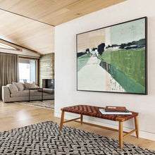 Load image into Gallery viewer, Minimalist Landscape Abstract - Calm Living Room Art LargeART1541