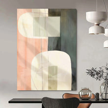 Load image into Gallery viewer, Soft Color Block Abstract Acrylic Art, Nice for Nursery & Light - Filled Sunroom LargeART1048