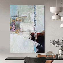 Load image into Gallery viewer, Whitewash Wonders - Soft Color Abstract Acrylic, Ideal for Bright, Airy Kitchens and Feminine - Style Boudoirs DTP040
