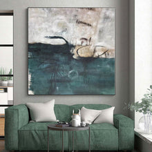 Load image into Gallery viewer, Oversized Abstract Coastal Mood Acrylic for Beach House Living Room & Relaxing Home Office LargeART0309