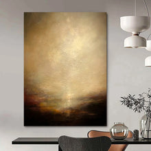 Load image into Gallery viewer, “Muted Tones Landscape” - Atmospheric Landscape Art on Canvas DKH1534