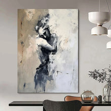 Load image into Gallery viewer, Abstract Solitary Figure Art, Suited for Contemplative Study & Modern Gallery LargeART1832