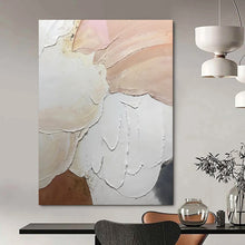 Load image into Gallery viewer, Textured Pastel Abstract Shapes, Suited for Soft - Toned Nursery & Calming Yoga Studio LargeART1991