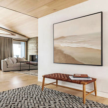 Load image into Gallery viewer, Minimalist Coastal Serenity Abstract Painting DKH526