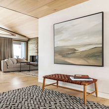 Load image into Gallery viewer, Earthy Landscape Abstract Painting for Rustic Cottage & Nature - Themed Office DKH247