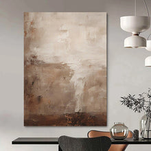 Load image into Gallery viewer, “Soft Neutral Abstract” - Subtle Textured Art on Canvas DKH1470