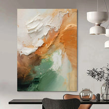 Load image into Gallery viewer, Textured Color - Blend Abstract Art, Ideal for Bohemian Living Room & Art Gallery Display LargeART2308