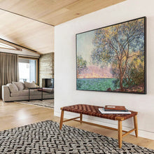 Load image into Gallery viewer, Monet - Style Scenic Painting (Duplicate) - For Elegant Living Rooms LargeART1611