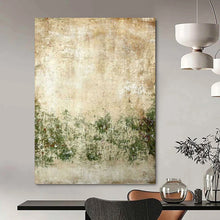 Load image into Gallery viewer, “Aged Textured Landscape” - Rustic Abstract Art on Canvas DKH1483
