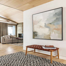 Load image into Gallery viewer, Soft - Toned Abstract Pastel Art - Ideal for Scandinavian Nursery & Calm Café DKH044