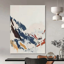 Load image into Gallery viewer, “Colorful Abstract Splash” - Expressive Abstract Art on Canvas DKH1548
