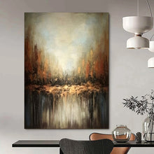 Load image into Gallery viewer, Autumn Forest Reflection Acrylic Art, Ideal for Living Room & Bedroom LargeART1034