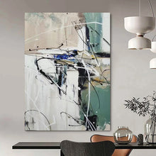 Load image into Gallery viewer, Dynamic Line Abstract Art, Perfect for Creative Studio & Edgy Lounge LargeART2297