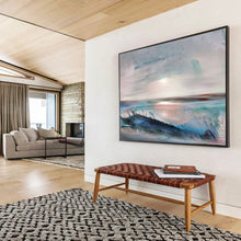 Load image into Gallery viewer, Dreamy Sea - Sky Abstract Acrylic painting DLZ148