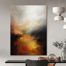 Load image into Gallery viewer, Abstract Painting, Warm - Toned Landscape - Perfect for Living Room & Bedroom Decor LargeART2333