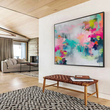 Load image into Gallery viewer, Bright and Airy Abstract Painting DKH475