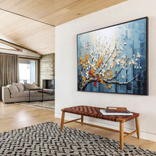 Load image into Gallery viewer, Blossom Tree Abstract Acrylic painting DLZ160