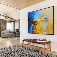 Load image into Gallery viewer, Colorful Abstract Landscape Large - scale acrylic painting DLZ179