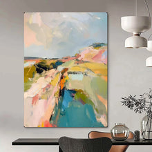 Load image into Gallery viewer, Vibrant Modern Abstract Painting, Perfect for Creative Office & Bold Living Room LargeART2148