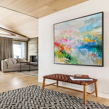 Load image into Gallery viewer, Colorful Abstract Landscape - Inspired Painting DKH480
