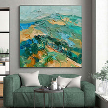 Load image into Gallery viewer, Textured Coastal Impasto Art for Coastal Art Gallery & Beach - Themed Boutique LargeART0911