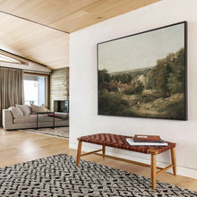 Load image into Gallery viewer, Rural Landscape Painting - Ideal for Country - Style Dining Rooms LargeART1609