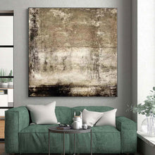 Load image into Gallery viewer, Weathered Texture Abstract Acrylic Art - Suited for Industrial - chic Cafe & Retro - styled Parlor LargeART0553