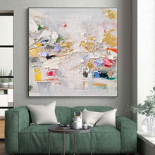 Load image into Gallery viewer, Custom Large Repeat White - Based Color Burst – Ideal for Luxury Duplex Living Area & High - End Design Showroom LargeART0723