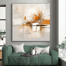 Load image into Gallery viewer, Neutral - Toned Abstract Acrylic for Minimalist Home & Art Gallery LargeART0823