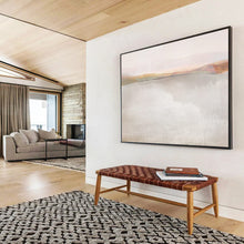 Load image into Gallery viewer, Minimalist Black, White, and Red Abstract Abstract acrylic painting DLZ120