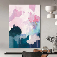 Load image into Gallery viewer, Pastel Color Blocks – Soft Abstract with Gentle Hues DTP235