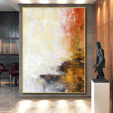 Load image into Gallery viewer, Custom Hand-Painted Abstract Canvas for Hallway & Entryway