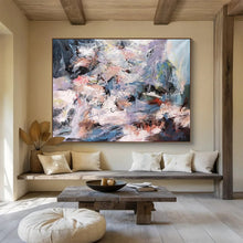 Load image into Gallery viewer, Colorful Chaos Abstract Acrylic painting DLZ151