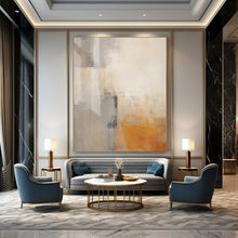 Load image into Gallery viewer, Gentle - Toned Abstract Composition Acrylic Art, Perfect for Serene Bedroom Retreat & Calming Yoga Space LargeART1060