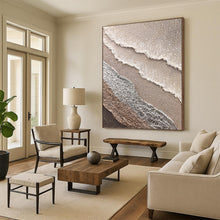 Load image into Gallery viewer, “Lace - Like Textured Abstract” Abstract Painting on Canvas, Elegant Home Accent DKH988