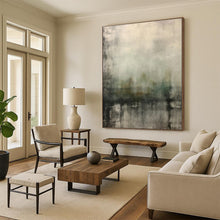 Load image into Gallery viewer, Large - Scale Misty Abstract Landscape Art for Meditation Room & Dreamy Bedroom LargeART0528