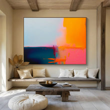 Load image into Gallery viewer, Neon - Colored Abstract Canvas Painting DKH491