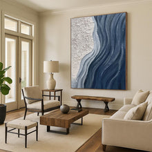 Load image into Gallery viewer, Oversized Textured River - Inspired Acrylic Art for Living Room & Spa LargeART0425