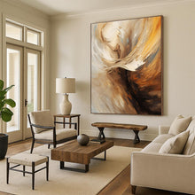 Load image into Gallery viewer, Figurative Abstract Acrylic for Bedroom & Yoga Studio LargeART0819