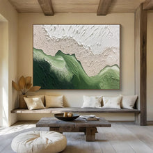 Load image into Gallery viewer, Abstract Hills “Textured Terrain” Painting on Canvas, Minimalist Landscape Art DKH874