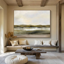 Load image into Gallery viewer, Earth - Toned Landscape Abstract Painting On Canvas DKH356
