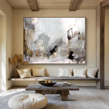 Load image into Gallery viewer, Neutral - Toned Abstract Composition Abstract acrylic painting DLZ135